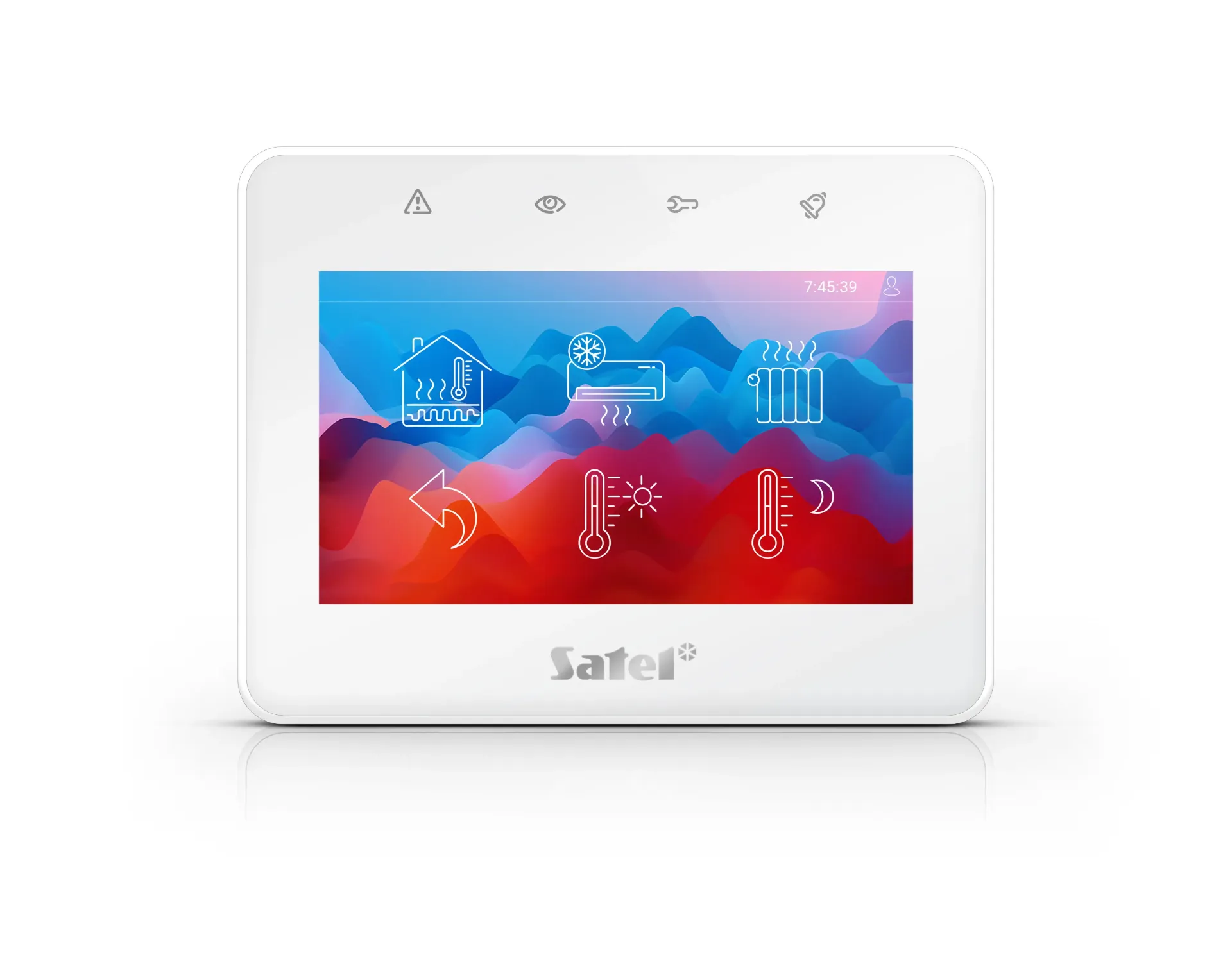 SATEL touchscreen for wired alarm systems
